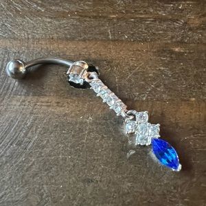 Dangle belly ring
